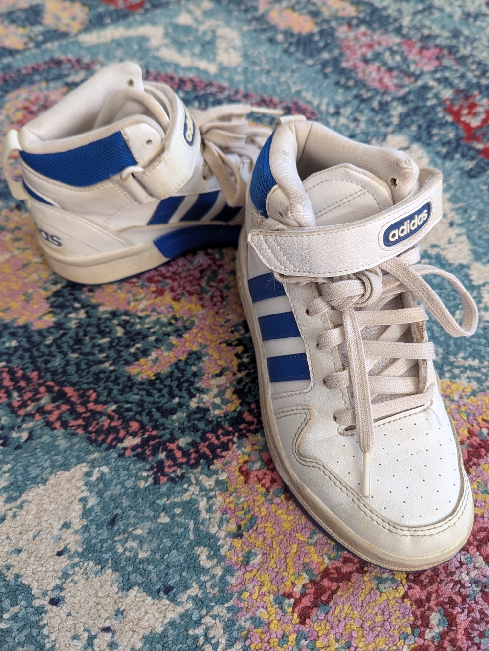 Kids' Adidas Postmove Mid Sneakers - 1y